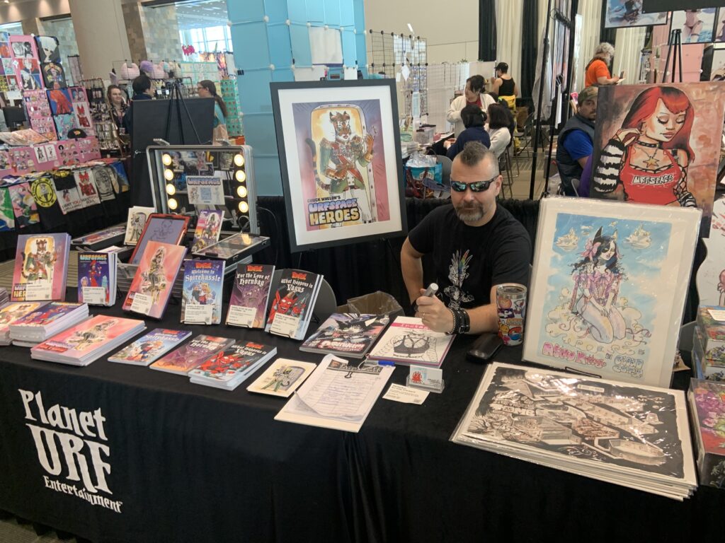 Planet Urf Entertainment Convention Booth