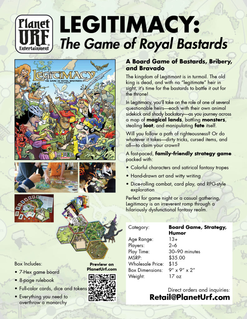 Legitimacy - The Game of Royal Bastards