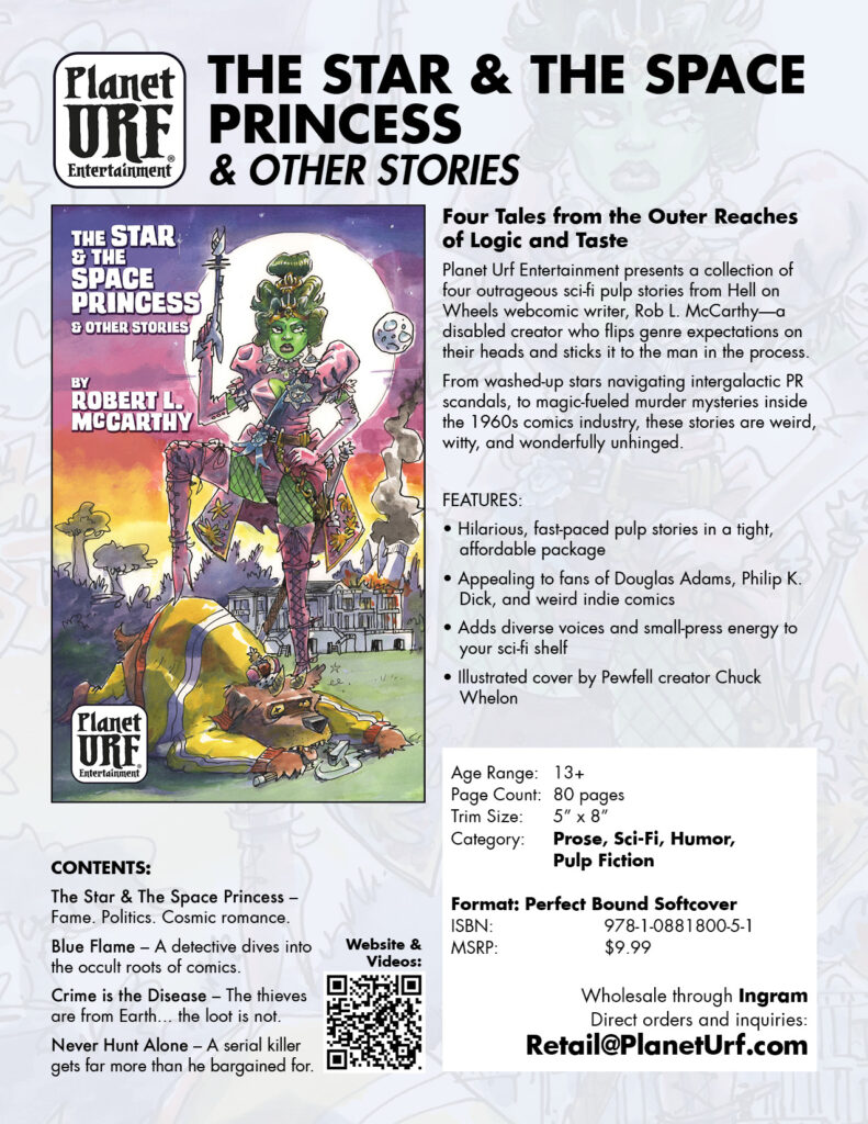 The Star And The Space Princess - Book Cover